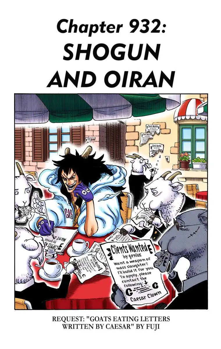 One Piece - Digital Colored Comics Chapter 932 8